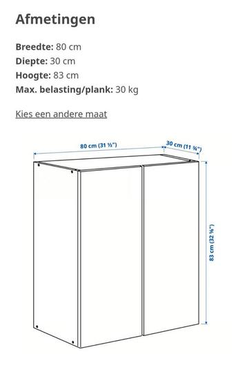 ZGAN massief grenen IVAR kast van IKEA - afbeelding 4