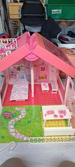 Barbie droomhuis (vintage), Kinderen en Baby's, Speelgoed | Poppenhuizen, Gebruikt, Ophalen