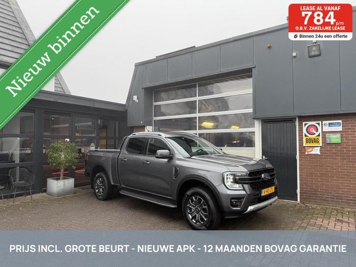 Ford Ranger 2.0 4WD Verlengd DC Wildtrak 5 PERS/ACC/TH *INCL, Auto's, Ford, Bedrijf, Te koop, Ranger, 4x4, ABS, Achteruitrijcamera