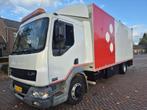 DAF LF 6-cilinder|Aggregaat|Airco|Nieuwe banden|APK, Auto's, Vrachtwagens, Stof, Zwart, Wit, Bedrijf