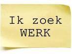 Man zoekt werk