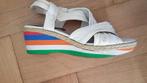 Witte sandalen Everybody mt 38 ;, Kleding | Dames, Schoenen, Gedragen, Sandalen of Muiltjes, Ophalen of Verzenden, Wit