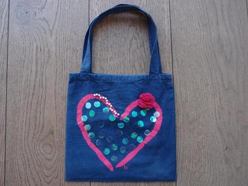 Erg mooie stoffen meisjes tasje met pailletten, Kinderen en Baby's, Kindermode-accessoires, Gebruikt, Ophalen of Verzenden