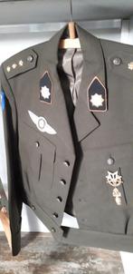 VT jas kapitein Rgt. van Heutsz met brevetten, Verzamelen, Ophalen of Verzenden, Landmacht, Nederland, Kleding of Schoenen