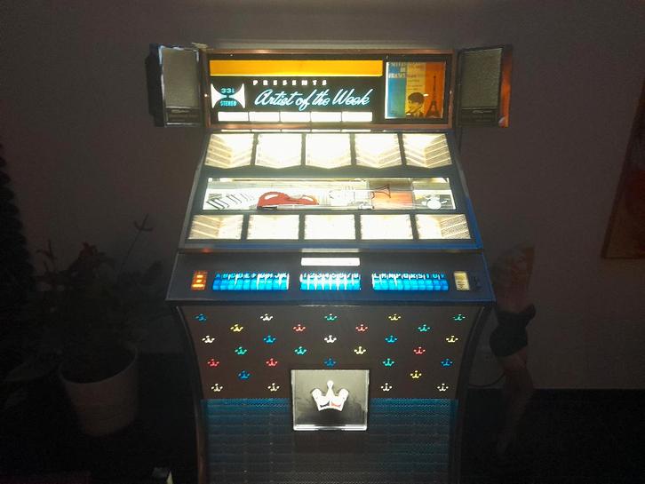 Jukebox Seeburg 160, Verzamelen, Automaten | Jukeboxen, Gebruikt, Overige merken, 1970 tot heden, Ophalen
