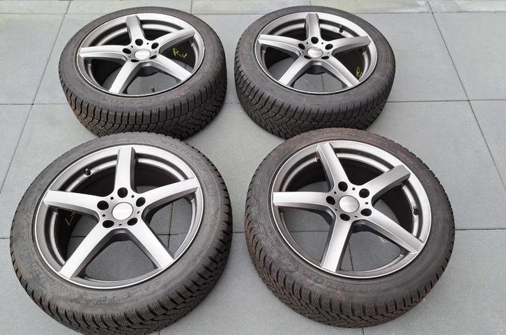 Dunlop winter sport 5 winterbanden op velg, Auto-onderdelen, Banden en Velgen, Banden en Velgen, Winterbanden, 17 inch, 225 mm