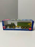 Siku john deere met voorlader en kar 1843, Ophalen of Verzenden, Gebruikt, Hijskraan, Tractor of Landbouw, SIKU