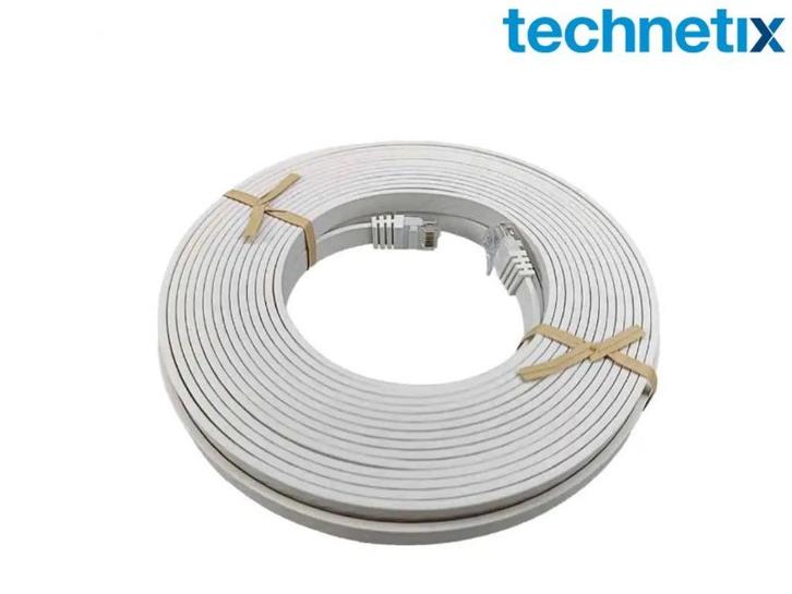 Cat 6 UTP plat kabel, Computers en Software, Pc- en Netwerkkabels, Nieuw, Ophalen of Verzenden
