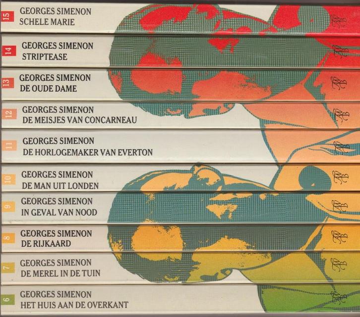 Schele Marie Striptease De rijkaard De man uit Londen De mer, Boeken, Detectives, Zo goed als nieuw, Ophalen of Verzenden