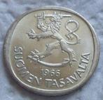 Finland 1 markka 1966 ( 4 ) Zilver., Zilver, Losse munt, Overige landen, Verzenden