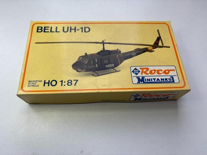 Roco Minitanks Bell UH-1D helikopter IMG5906/7/9, Hobby en Vrije tijd, Modelbouw | Vliegtuigen en Helikopters, Nieuw, Helikopter