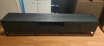 Tv-meubel Denver black 240 cm beschikbaar voor biedingen
