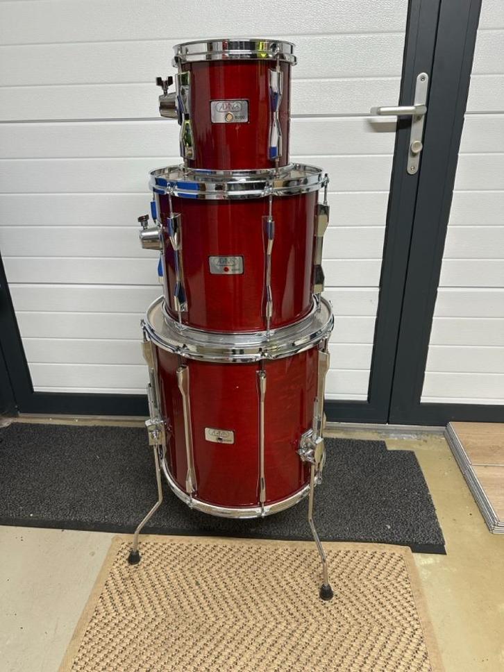 Adams 6000 toms 8" en 13", en 16"  floortom, Muziek en Instrumenten, Instrumenten | Onderdelen, Gebruikt, Drums of Percussie, Ophalen