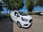 Ford Transit Custom 300 2.0 TDCI L2H1 AUTOMAAT (bj 2021), 4 cilinders, Wit, Origineel Nederlands, Diesel