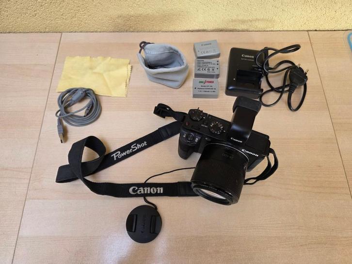 Te koop: CANON POWERSHOT G3X incl. zoeker en accessoires, Audio, Tv en Foto, Fotocamera's Digitaal, Gebruikt, Compact, Canon, 8 keer of meer