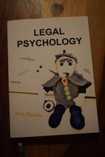 Boek studie   Legal Psychology   Eric Rassin, Nieuw, Ophalen of Verzenden, Eric Rassin