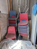 Stapelstoelen., Huis en Inrichting, Stoelen, Ophalen, Gebruikt, Vijf, Zes of meer stoelen