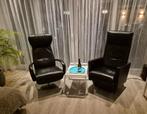 Relax Fauteuil leer draaibaar elektrisch, Huis en Inrichting, Fauteuils, Ophalen, Zo goed als nieuw, 50 tot 75 cm, Leer