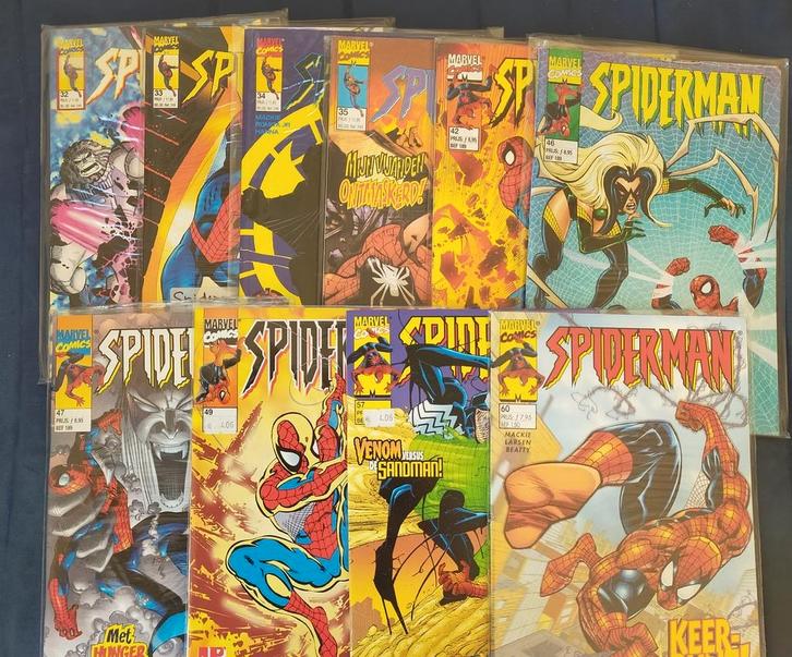 Spiderman (junior press) Nederlandse taal, Boeken, Strips | Comics, Zo goed als nieuw, Meerdere comics, Europa, Ophalen of Verzenden