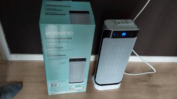 Keramische  bijverwarming met stoffilter + Afstandbediening. beschikbaar voor biedingen