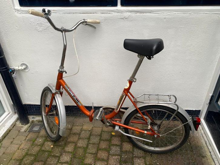 Vintage Superia Vouwfiets, Fietsen en Brommers, Fietsen | Vouwfietsen, Gebruikt, Dames, Overige merken, 16 tot 18 inch, Totaal opvouwbaar