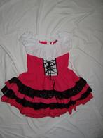 Leuk roze/zwart/wit ZIGEUNER/GYPSY jurkje, Kleding | Dames, Ophalen, Carnaval, Zo goed als nieuw, Kleding