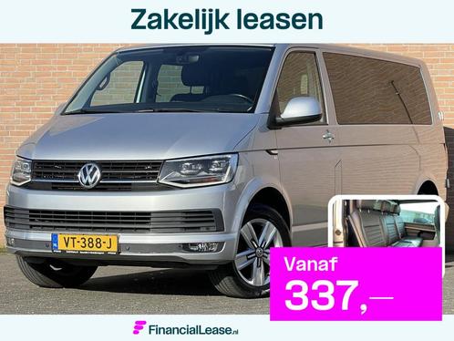 Volkswagen Transporter 2.0TDI 140PK DSG / Dubbelcabine / Lan, Auto's, Bestelauto's, Bedrijf, Lease, Financial lease, ABS, Airbags
