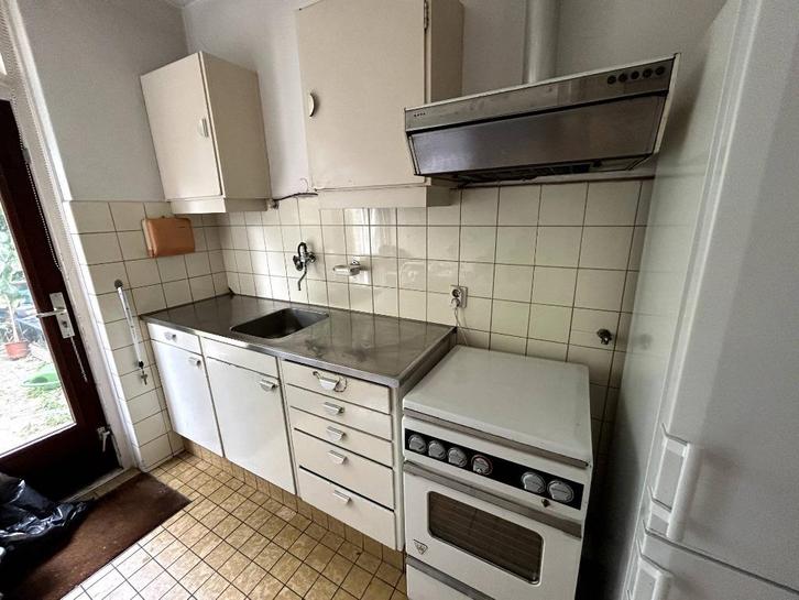 Vintage Bruynzeel keuken – origineel uit 1968, Huis en Inrichting, Keuken | Complete keukens, Gebruikt, Enkelwandige keuken, Wit