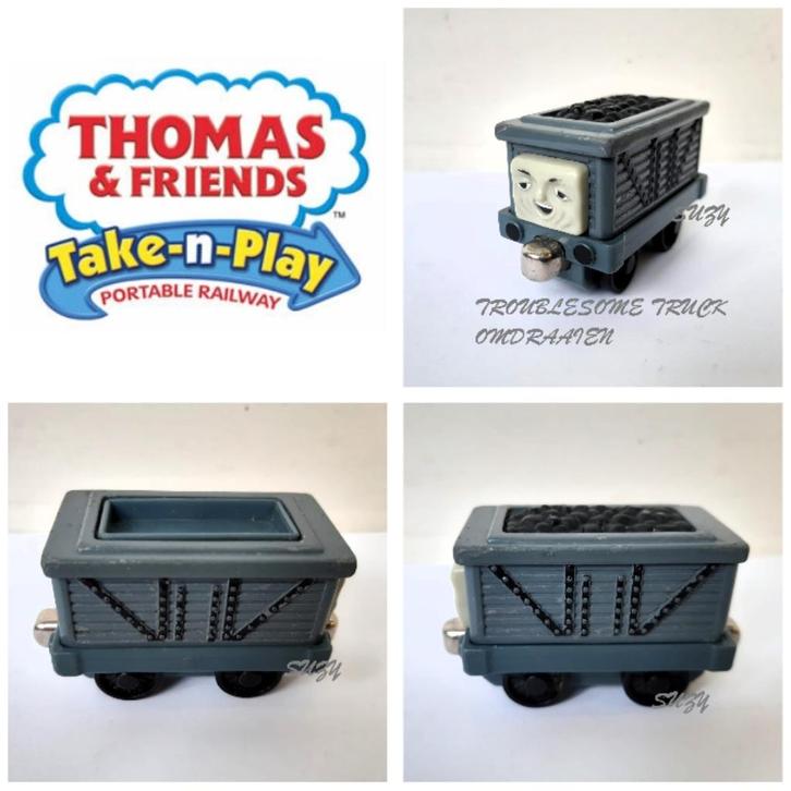 Thomas de Trein Take n Play, Troublesome Truck Omdraaien, Kinderen en Baby's, Speelgoed | Thomas de Trein, Zo goed als nieuw, Ophalen of Verzenden