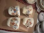Bunnykins Royal Doulton servies vier kop en schotels, Huis en Inrichting, Keuken | Servies, Ophalen of Verzenden, Porselein, Overige stijlen