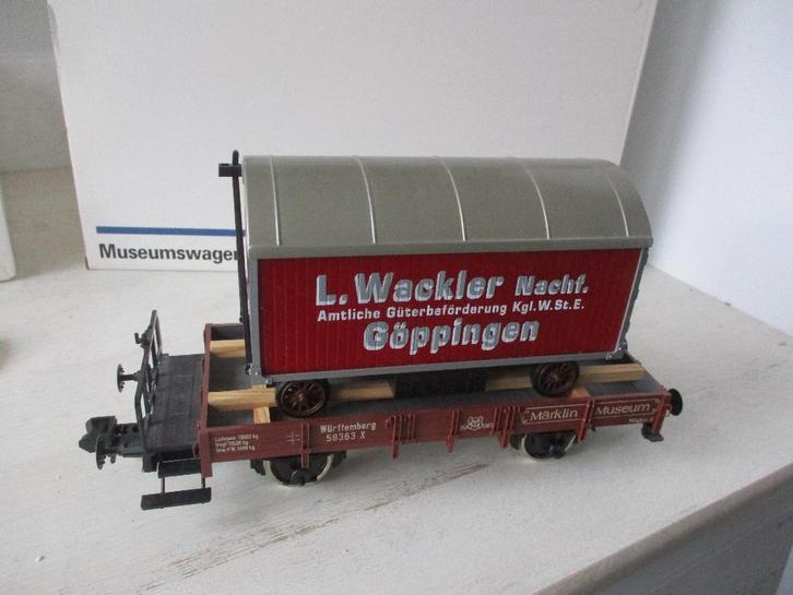 Märklin Museumwagen 1998 no 58363 Spoor 1, Hobby en Vrije tijd, Modeltreinen | Overige schalen, Nieuw, Wagon, Gelijkstroom of Wisselstroom