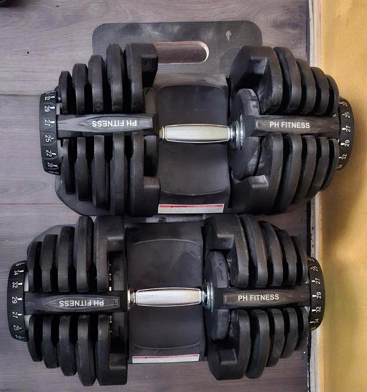 Verstelbare Dumbbells - PH Fitness, Sport en Fitness, Fitnessmaterialen, Dumbbell, Ophalen