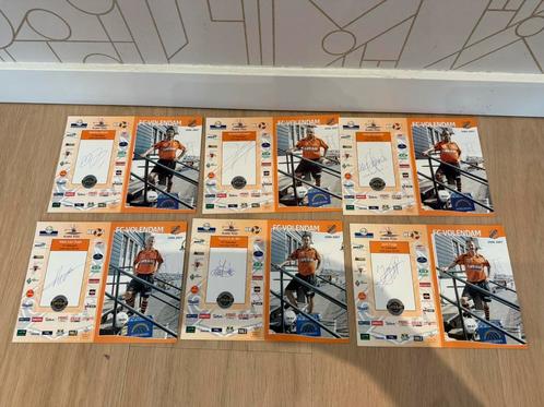 07. FC Volendam handtekeningen 6x, Verzamelen, Sportartikelen en Voetbal, Zo goed als nieuw, Spelerskaart, Overige binnenlandse clubs