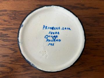Ivora Gouda Holland Plateel Asbak 2010 Princess beschikbaar voor biedingen