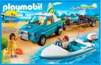 Playmobil 6864 - Pick-up met speedboot met onderwatermotor, Complete set, Gebruikt, Ophalen