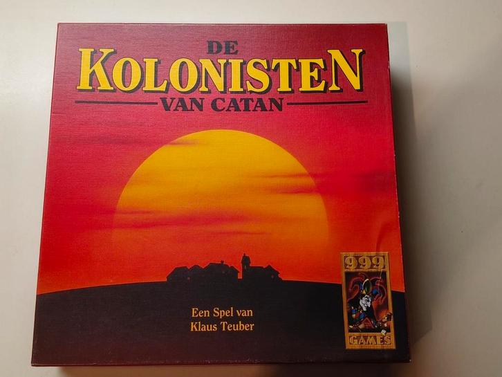De Kolonisten van Catan - Bordspel houten editie, Hobby en Vrije tijd, Gezelschapsspellen | Bordspellen, Zo goed als nieuw, Drie of vier spelers