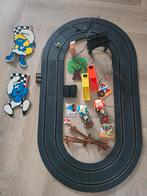Vintage racebaan smurfen voor de verzamelaar, Overige merken, Ophalen of Verzenden, Elektrisch, Racebaan