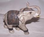Prachtig stenen beeld Olifant. L. 15cm. Nwst., Ophalen of Verzenden, Zo goed als nieuw, Dier