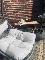 Houten tuinbankje/ bankje/ halbankje, Huis en Inrichting, Woonaccessoires | Overige, Nieuw, Landelijk stoer sober, Ophalen