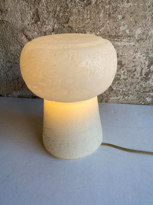 Petit Bouchon design tafellamp champagne kurk, Huis en Inrichting, Lampen | Tafellampen, Gebruikt, Minder dan 50 cm, Kunststof
