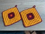 Dikke gehaakte nieuwe pannenlappen, Huis en Inrichting, Keuken | Textiel, Ophalen of Verzenden, Nieuw, Overige typen