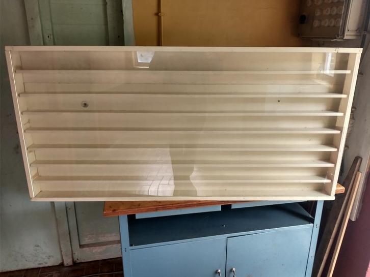 Vitrine Modelbouw te koop, Hobby en Vrije tijd, Modelbouw | Auto's en Voertuigen, Zo goed als nieuw, Overige typen, Overige merken