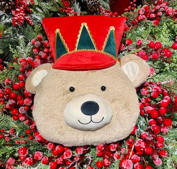 Kerst Beer Kussen - Feestelijke Decoratie beschikbaar voor biedingen