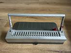 Inbindmachine met doos ringbanden, Diversen, Bureau-accessoires, Ophalen, Gebruikt