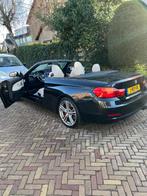 BMW 4-Serie 435IA 3.0 Cabrio 2014 Zwart, Auto's, BMW, Achterwielaandrijving, 4-Serie, Cabriolet, 4 stoelen