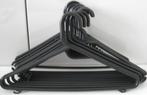 Kledinghangers / broekenhangers zwart kunststof 12 stuks, Kleding | Dames, Kledinghangers, Ophalen of Verzenden, Nieuw, Kunststof