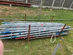Steigerbuizen en Staanders - Gebruikt, Doe-het-zelf en Verbouw, Steigers, Ophalen of Verzenden, Gebruikt, Gevelsteiger, 2 tot 5 meter