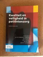 Kwaliteit en veiligheid in patiëntenzorg, Boeken, Ophalen of Verzenden, Nieuw