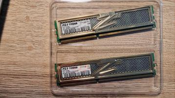 OCZ - Gold Series 2x 2GB DIMM 1333 MHz DDR3 SDRAM beschikbaar voor biedingen