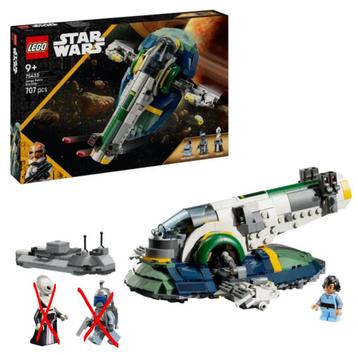 Nieuw: Lego 75433 Jango Fetts Starship zonder 2 figuren beschikbaar voor biedingen